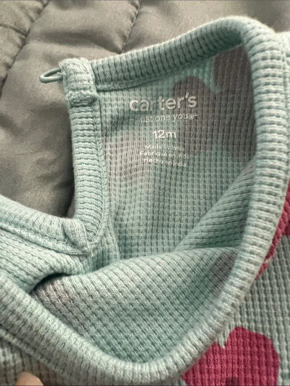 Old Navy & carters Baby rompers in Navy, Mint & Lavender - Set of 3
